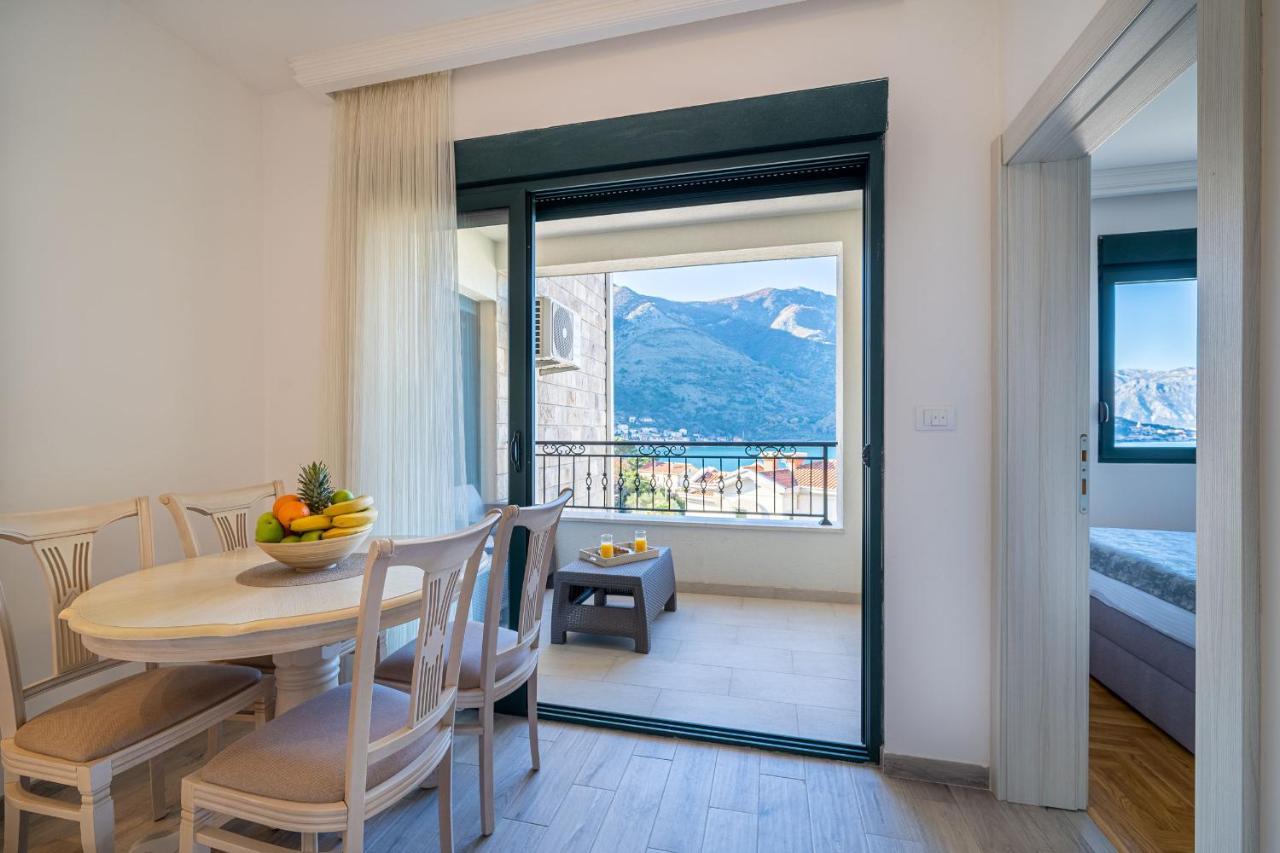 Boka View Luxury Suite - With Free Garage Parking Котор Екстериор снимка